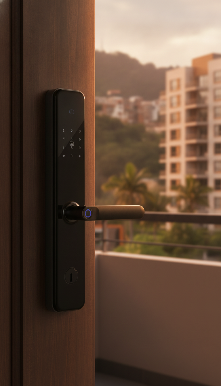 Comprar cerradura inteligente OL 07+ Barranquilla con instalación