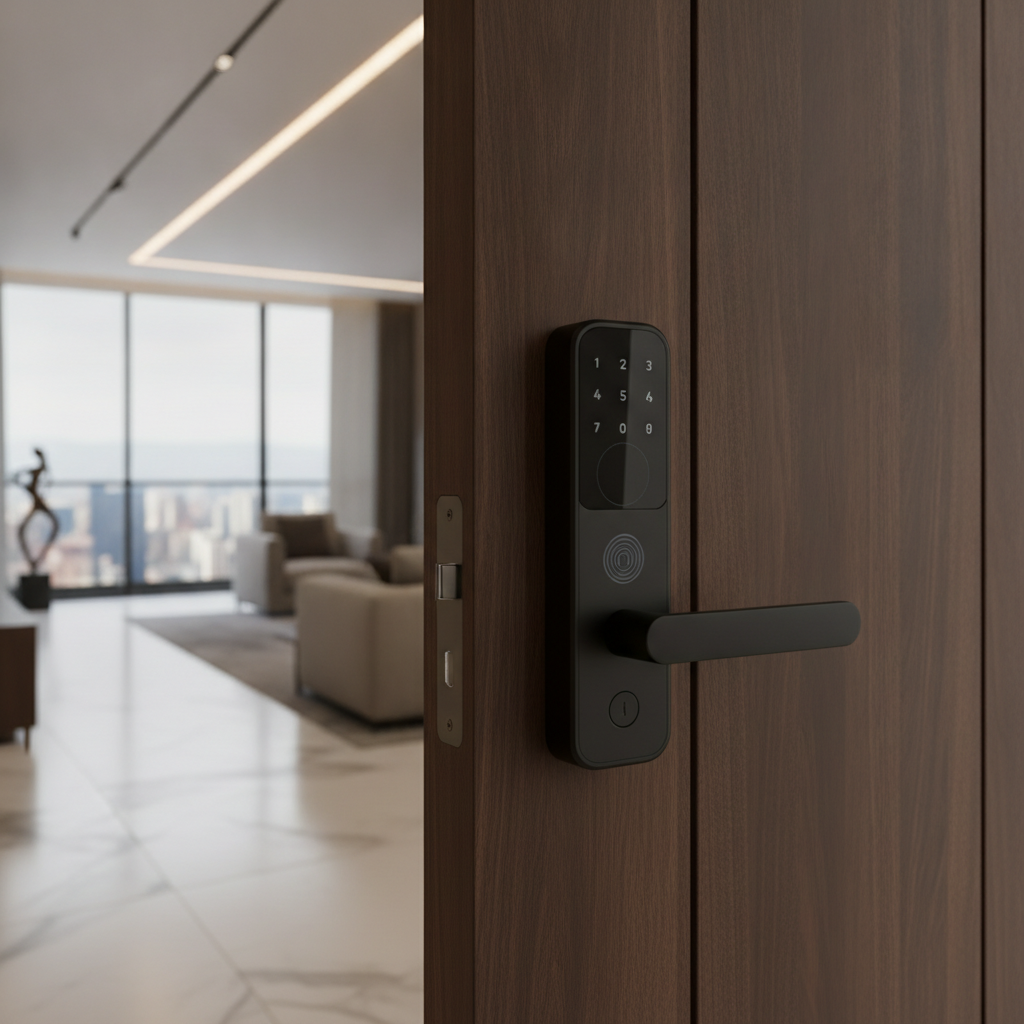 Precio cerradura inteligente huella Bucaramanga instalación | OL Solutions