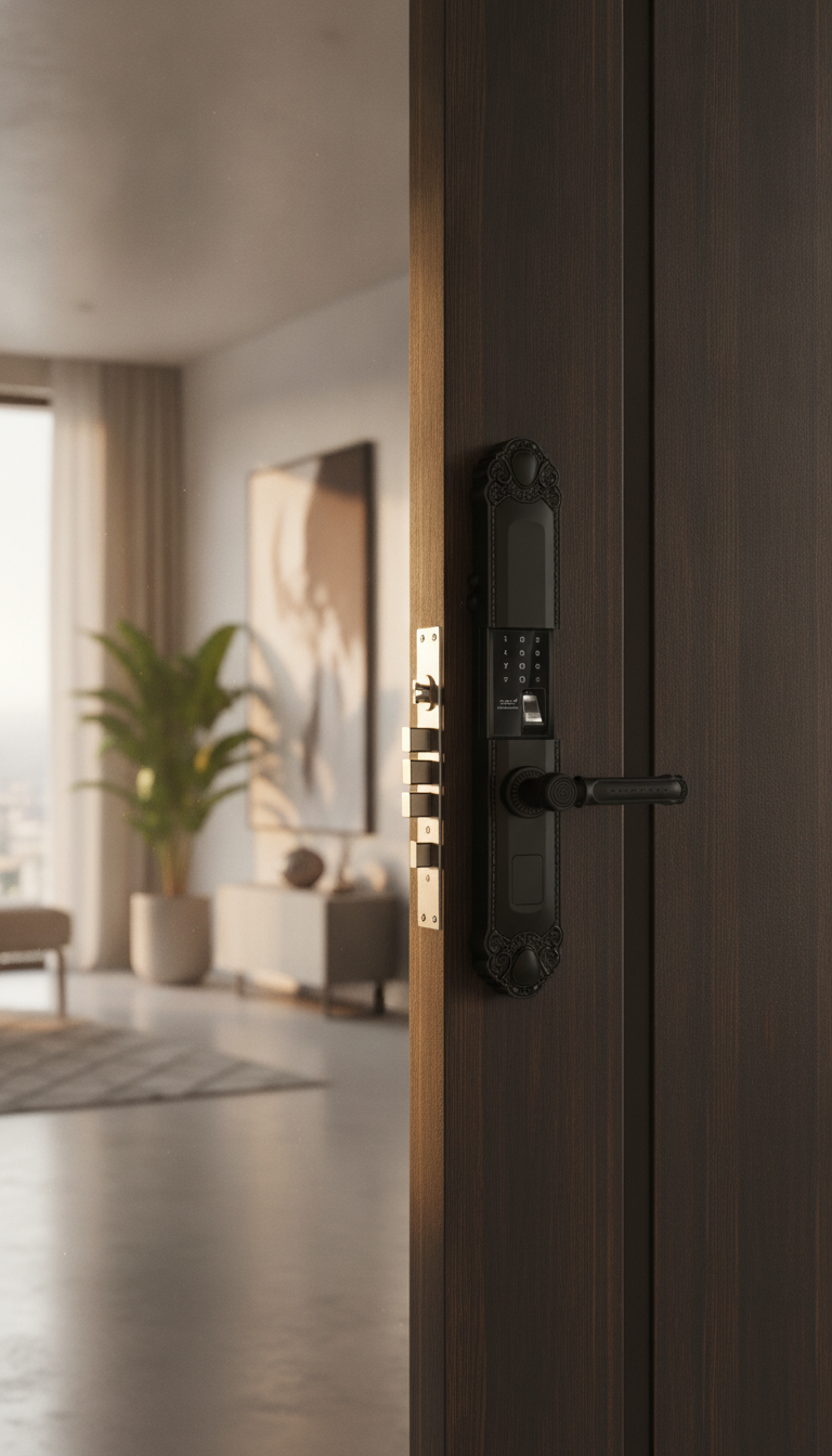 Precio cerradura inteligente OL77 con instalación Medellín - OL Solutions