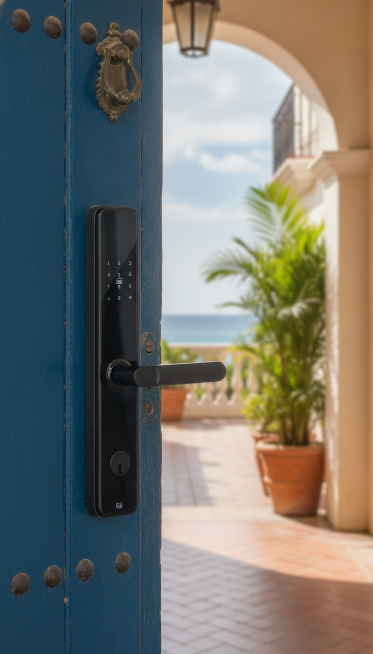 Comprar Cerradura Inteligente OL 07 Cartagena: Seguridad y Manejo Remoto | OL Solutions