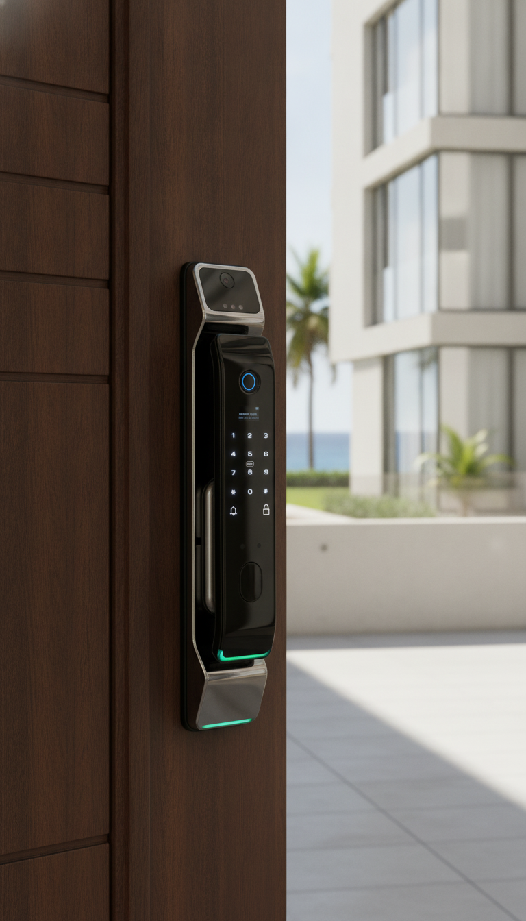 Cerradura Inteligente OL 66 para Apartamentos de Lujo en Barranquilla | OL Solutions