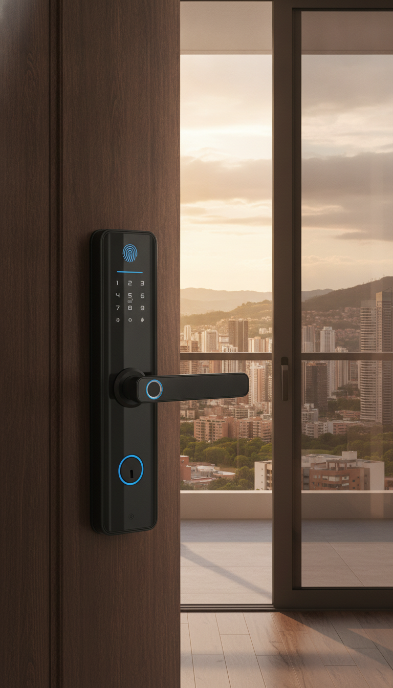 Cerraduras Inteligentes Medellín: OL 06, Instalación a Domicilio | OL Solutions