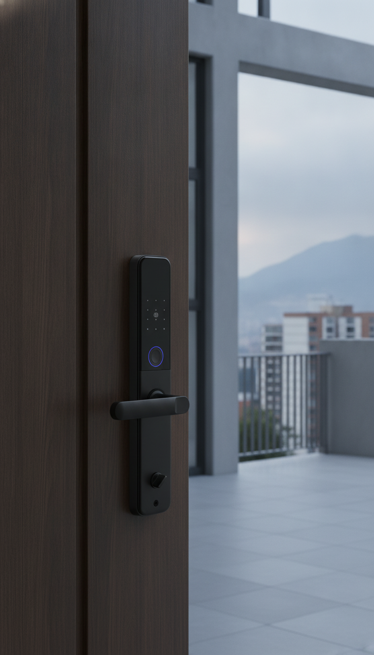 Precio cerradura inteligente OL 07+ con instalación en Bogotá