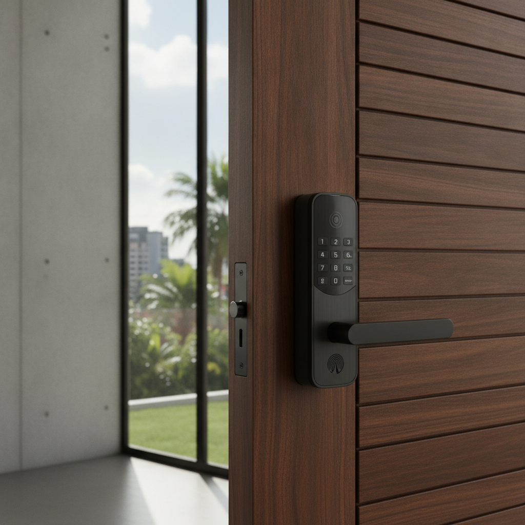 Cerradura Inteligente OL S: Ideal para Airbnb + Instalación Colombia