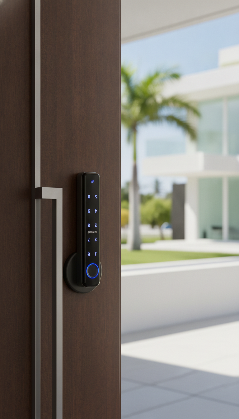 Cerradura Inteligente con Instalación en Barranquilla: OL Mini para tu Airbnb