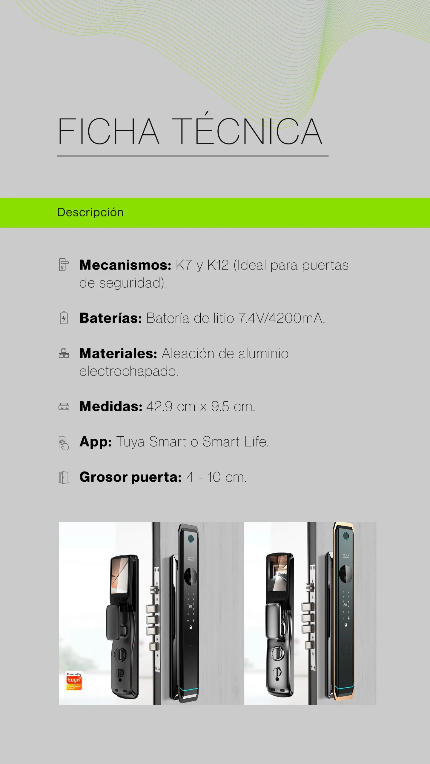 Ficha técnica OL 22+