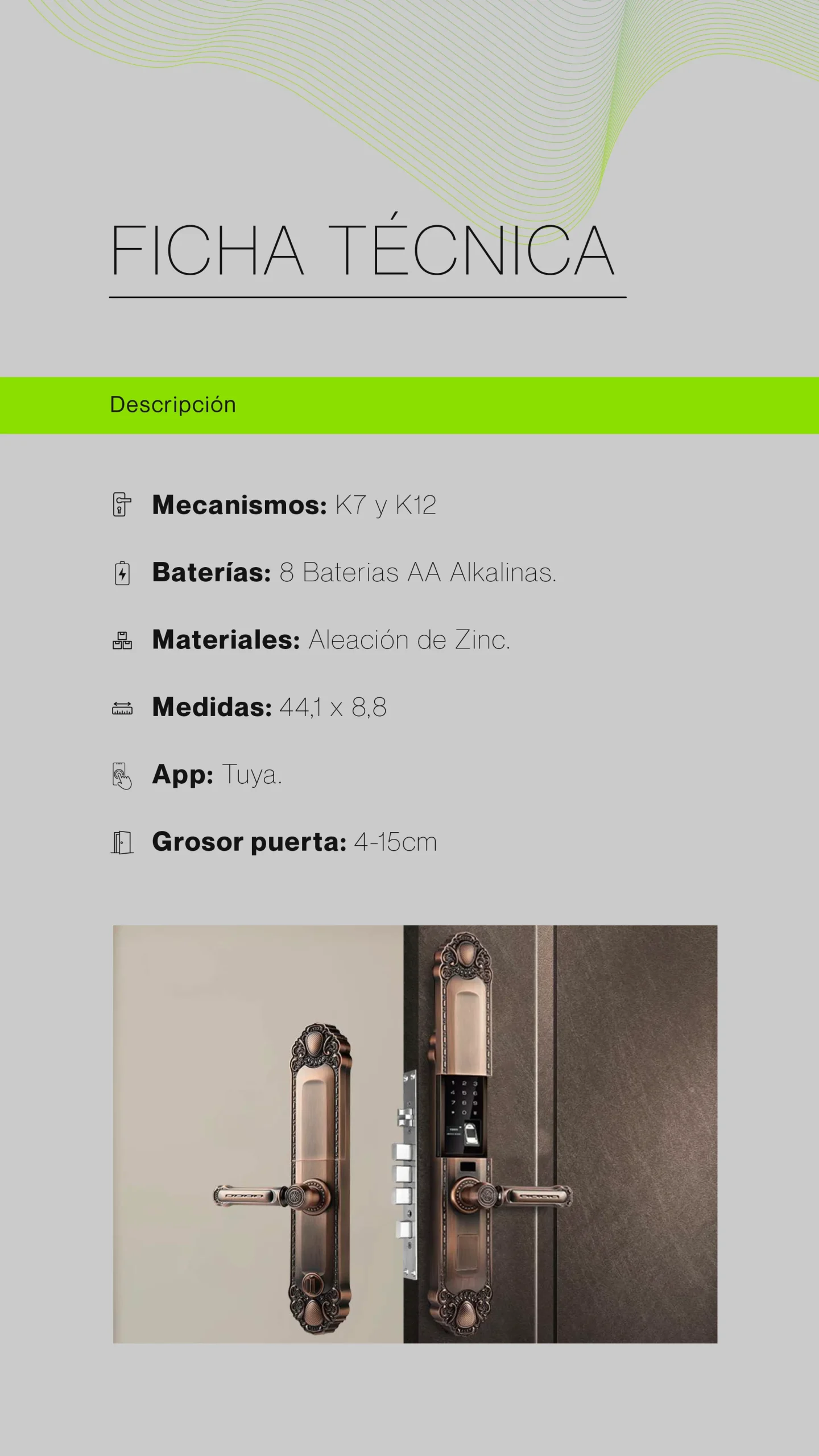 Ficha técnica OL77