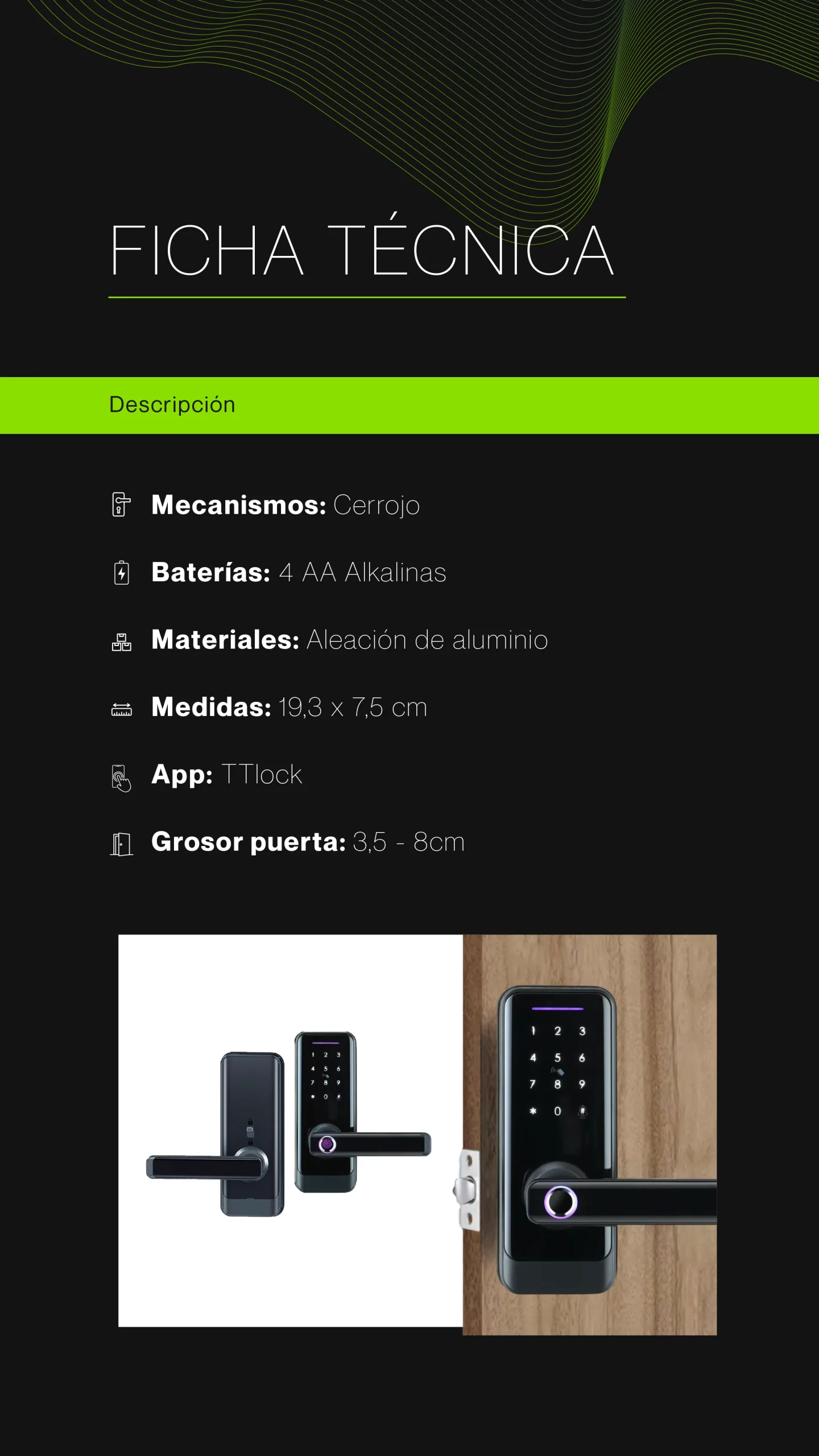 Ficha técnica OL 23