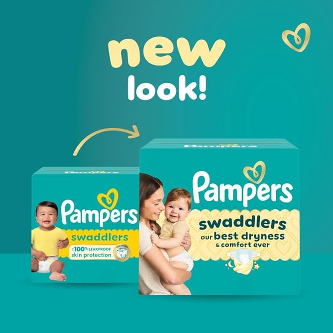 Pampers Swaddlers Diapers Size 5, 132 Count (20–37 lbs) – Pampers – Amazon