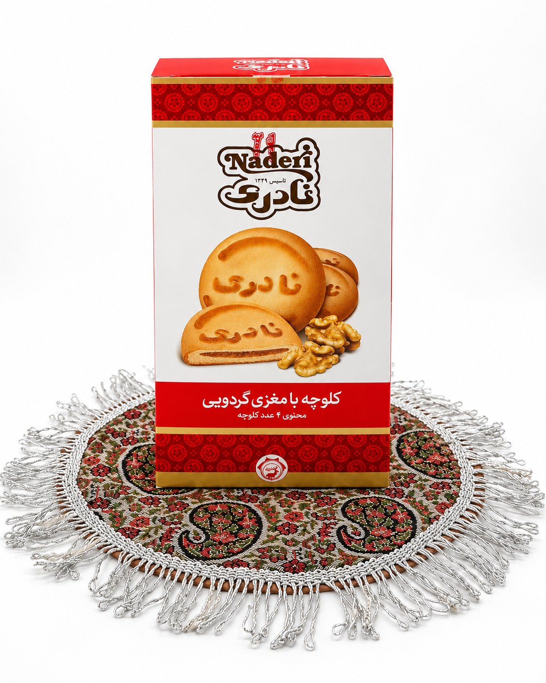 Naderi Koloocheh mit Walnussfüllung