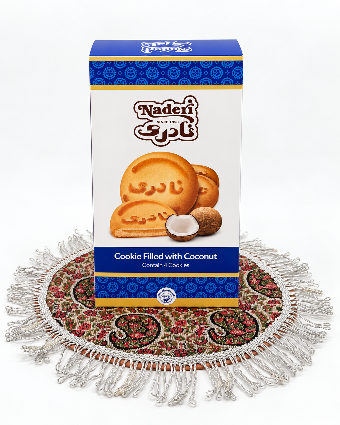 Naderi Koloocheh mit Kokosfüllung