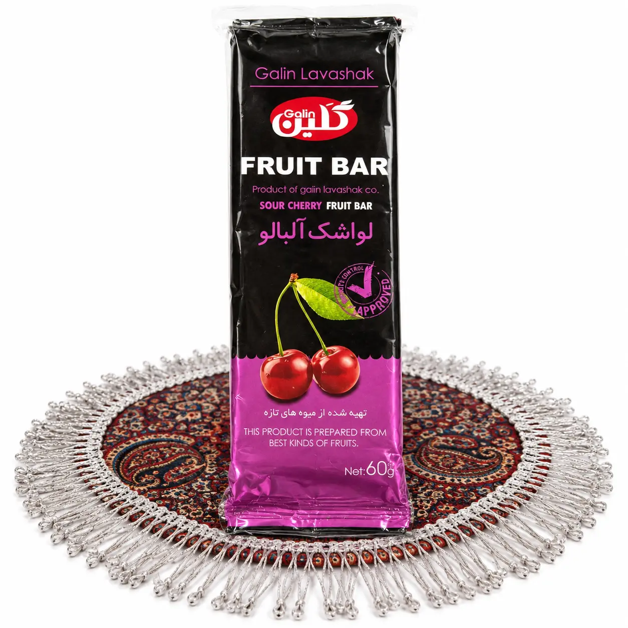 Galin Lavashak – Persisches Fruchtleder mit Sauerkirsche  60 g