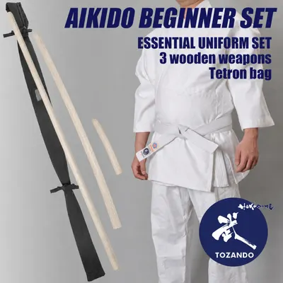 The Nyumon Aikido Beginner's Set (White oak)