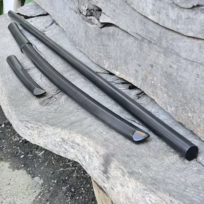 Asesetti: Bokken Daito 102 cm, jo 128 cm ja tanto, eurooppalainen valkopyökki