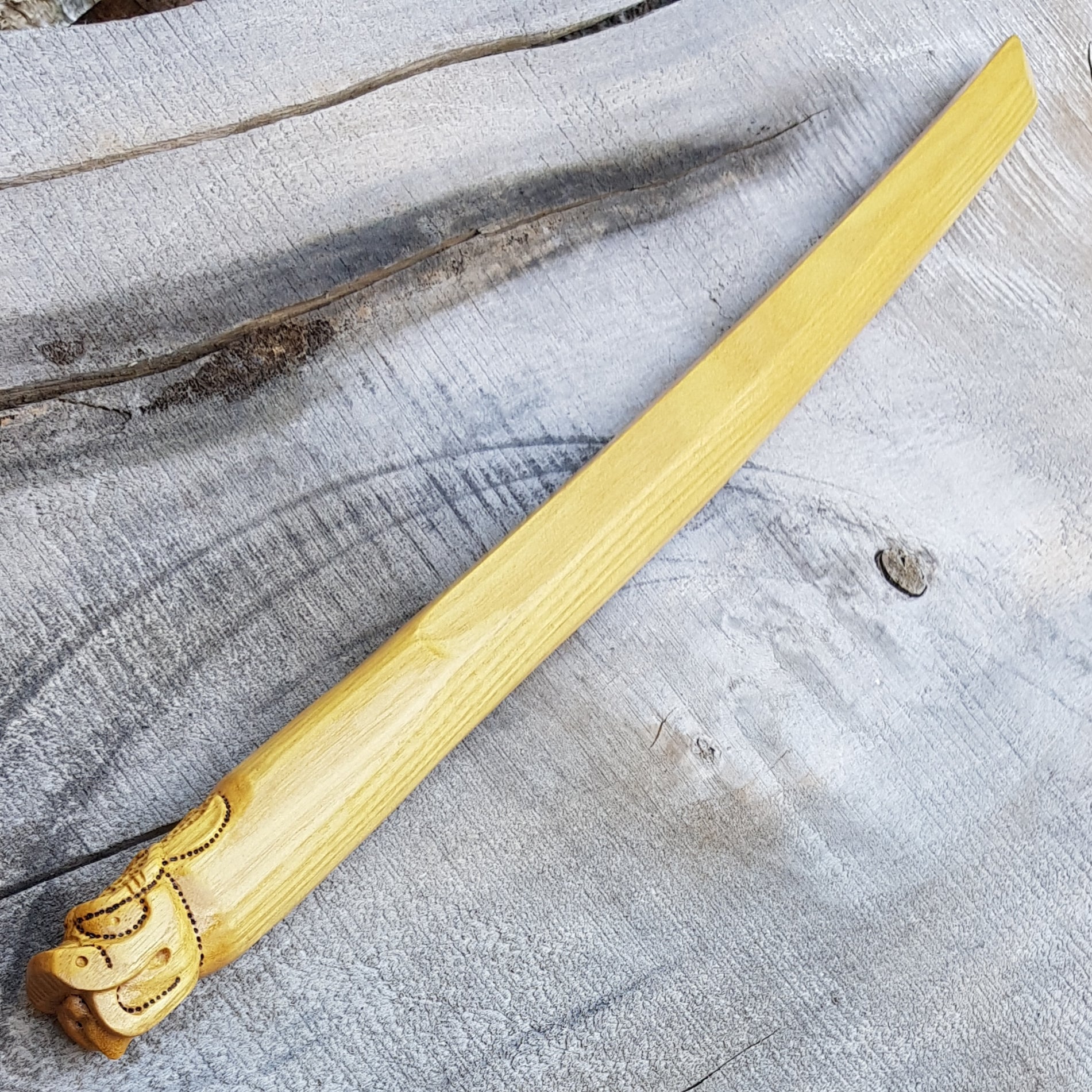 Wakizashi Deluxe Dragon 68 cm, robinia