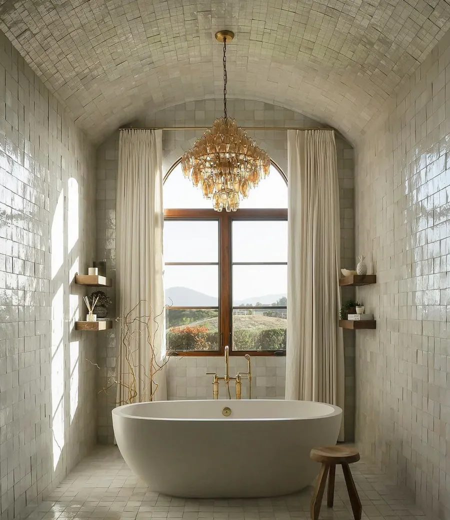 Authentic Zellige Basics Moroccan tile collection - handcrafted product 1