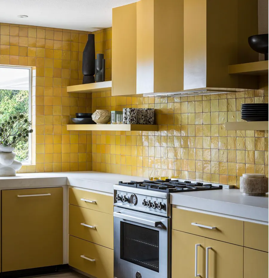 Bright Yellow 10 x 10