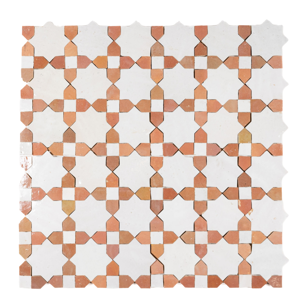 Authentic Zellige Design Moroccan tile collection - handcrafted product 2