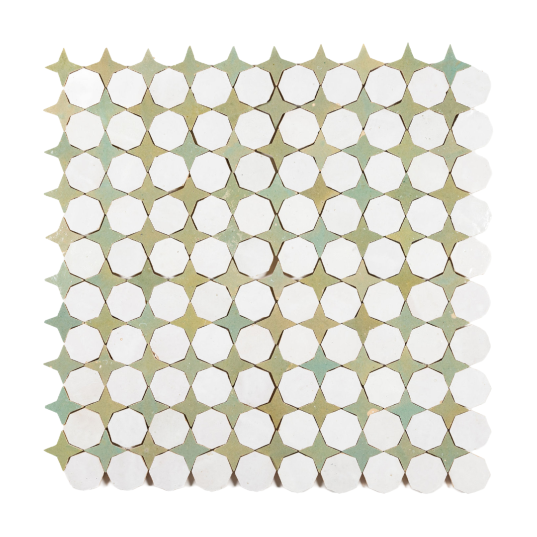 Authentic Zellige Design Moroccan tile collection - handcrafted product 5