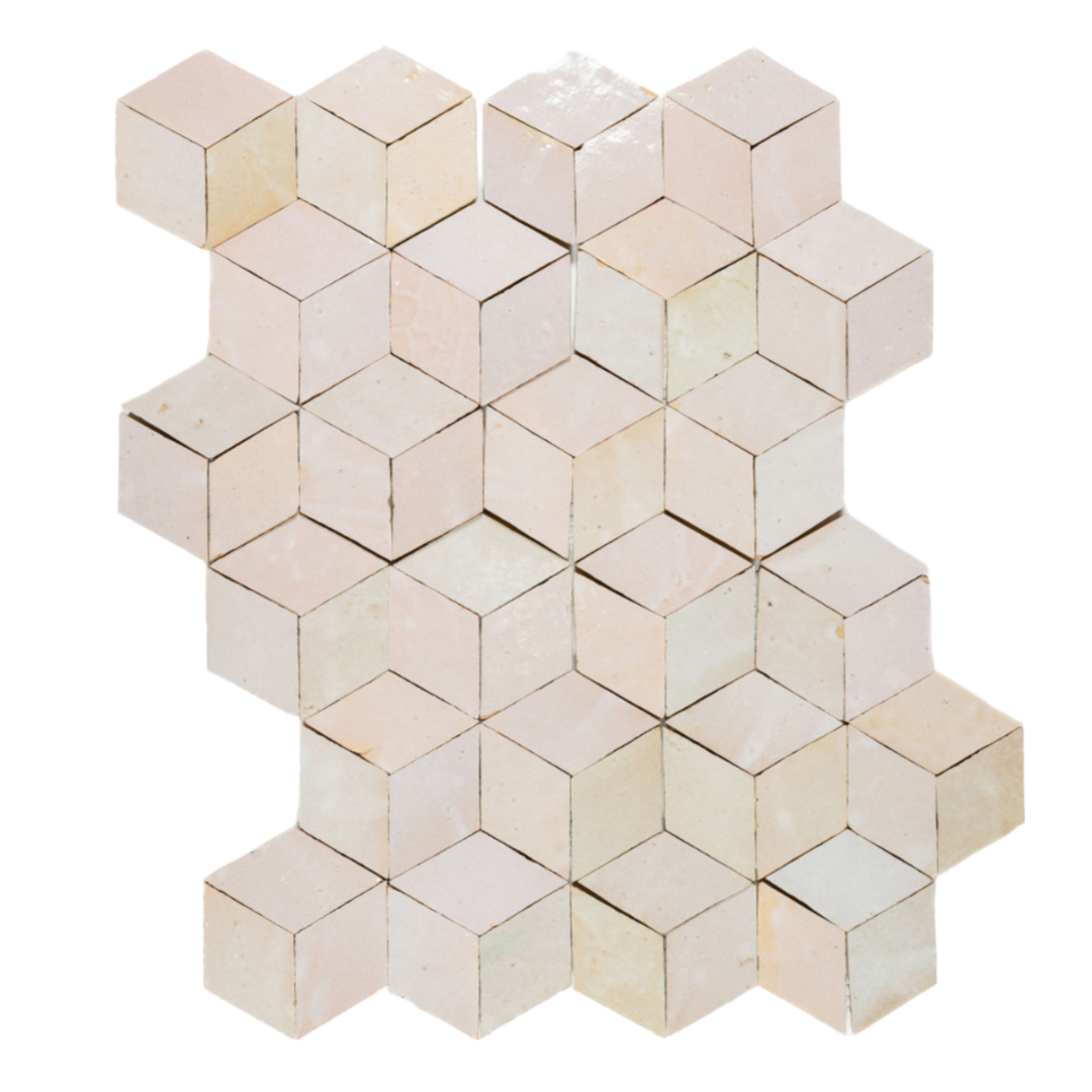 Cubic Zellige Mosaic