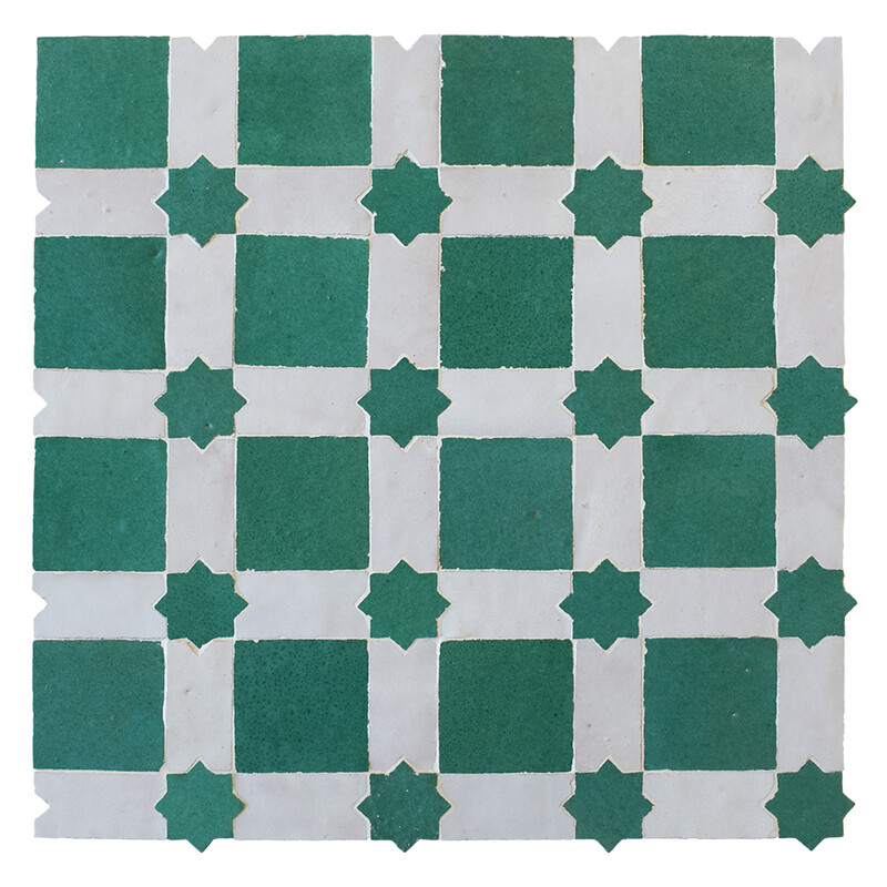 Ouazzane Zellige Mosaic