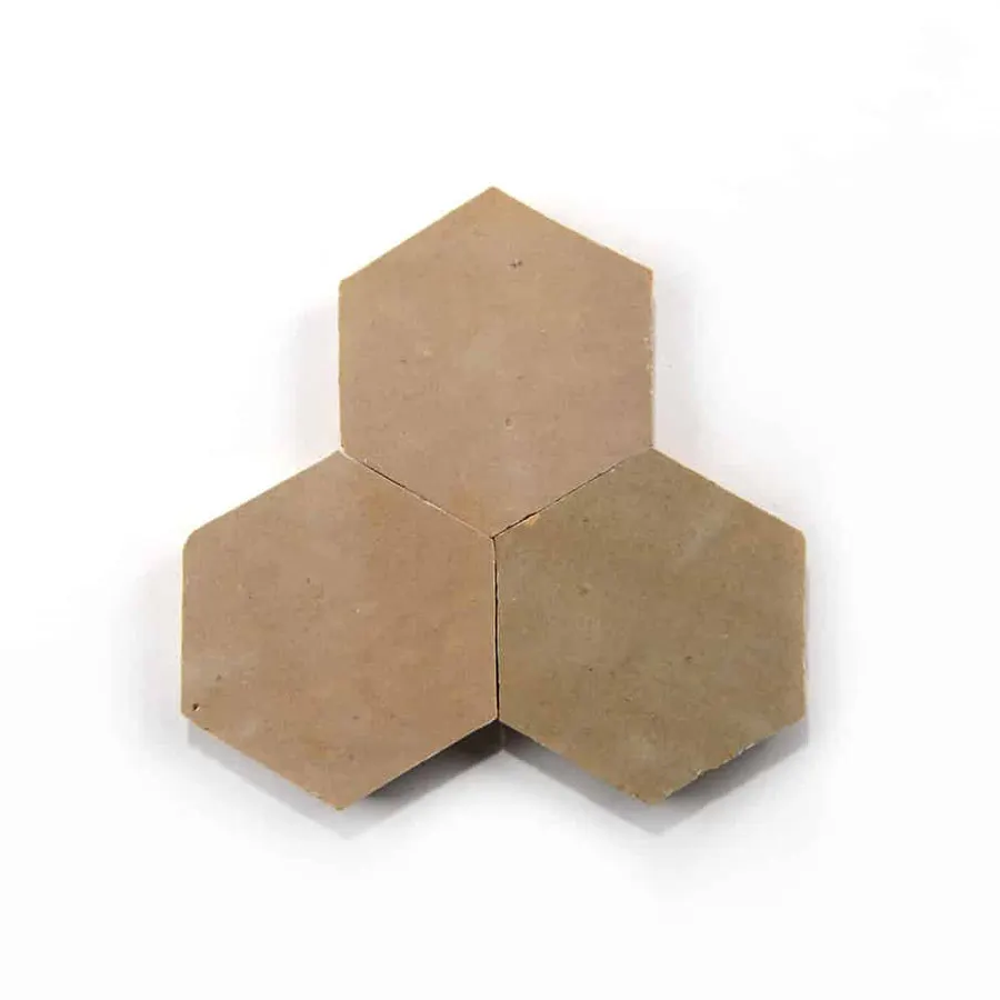 Beige Hexagone