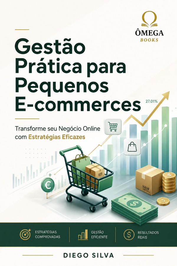 Capa do livro Gestão Prática para Pequenos E-commerces
