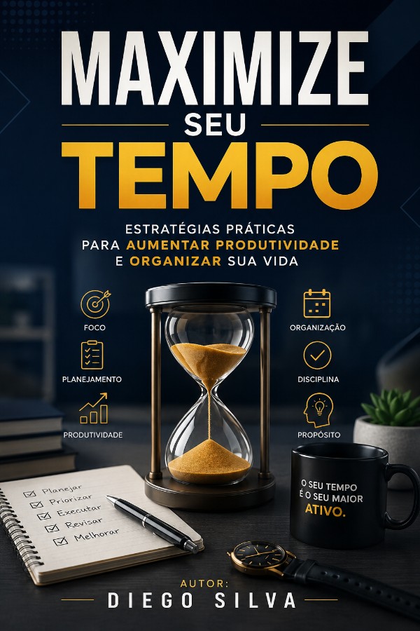 Capa do livro Maximize Seu Tempo