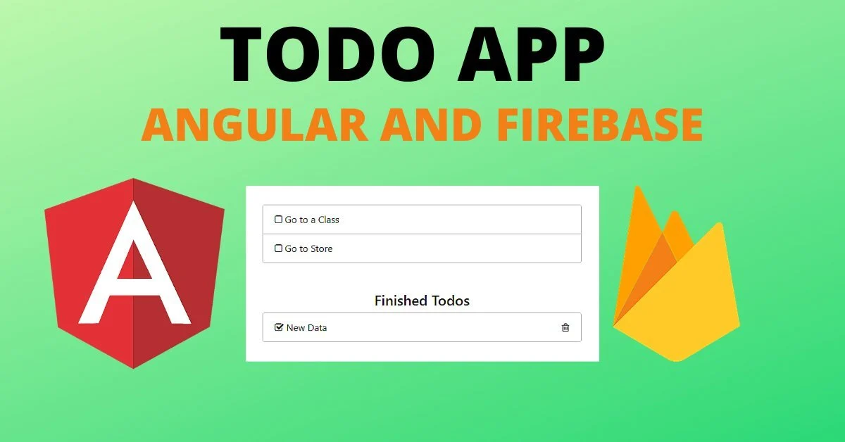 Let's Code: Todo App with Angular 10 and Firebase