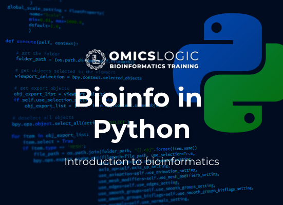 Python Course 1: Introduction to Python for Omics Data Analysis