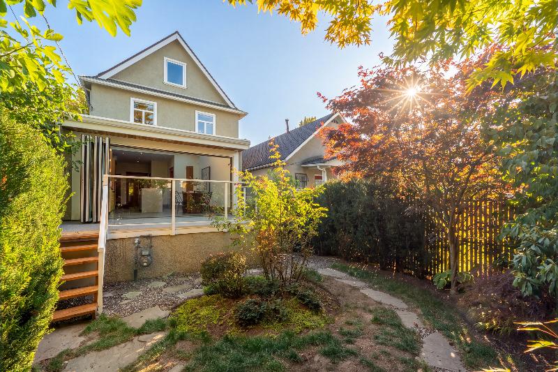 Rear Yard And Deck in Vancouver