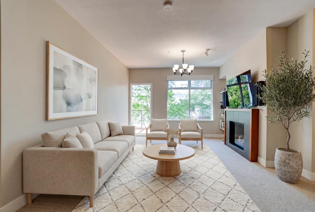 Living Room Transform in Vancouver