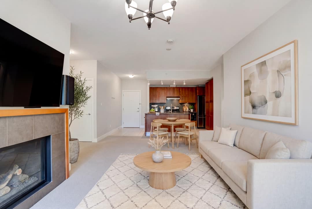 Living Room Transform in Vancouver