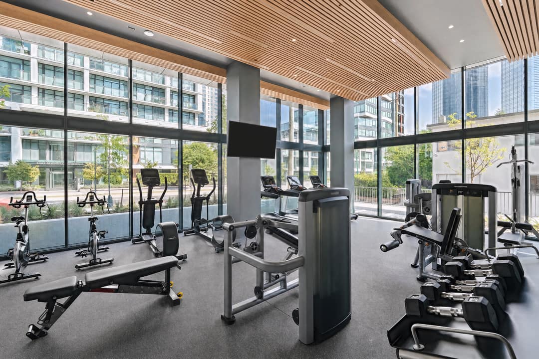 Amenities Gym in Burnaby