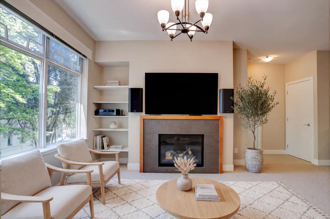 Living Room Transform in Vancouver