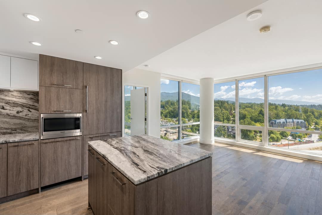 Kitchen & Living Room in North Vancouver