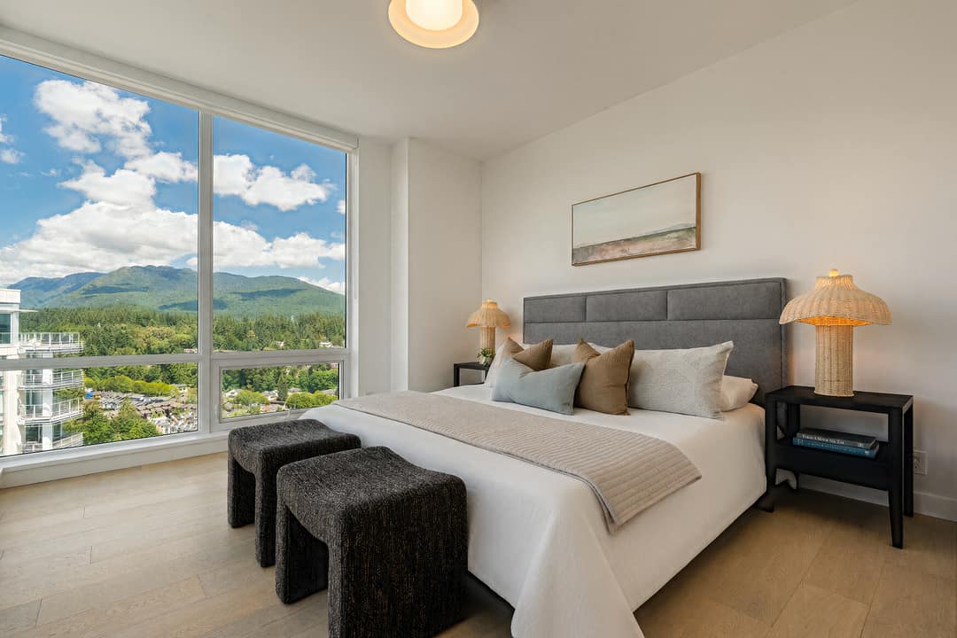Primary Bedroom in North Vancouver