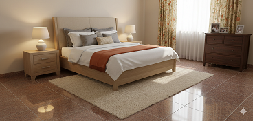 Inspiration image of Red Granite in a room, view 2