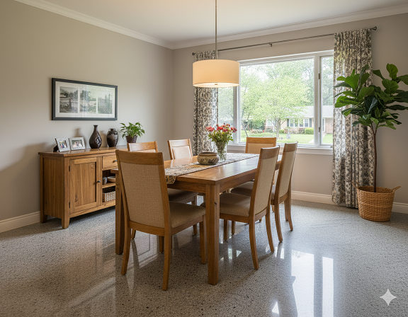 Inspiration image of Gray Granite in a room, view 2