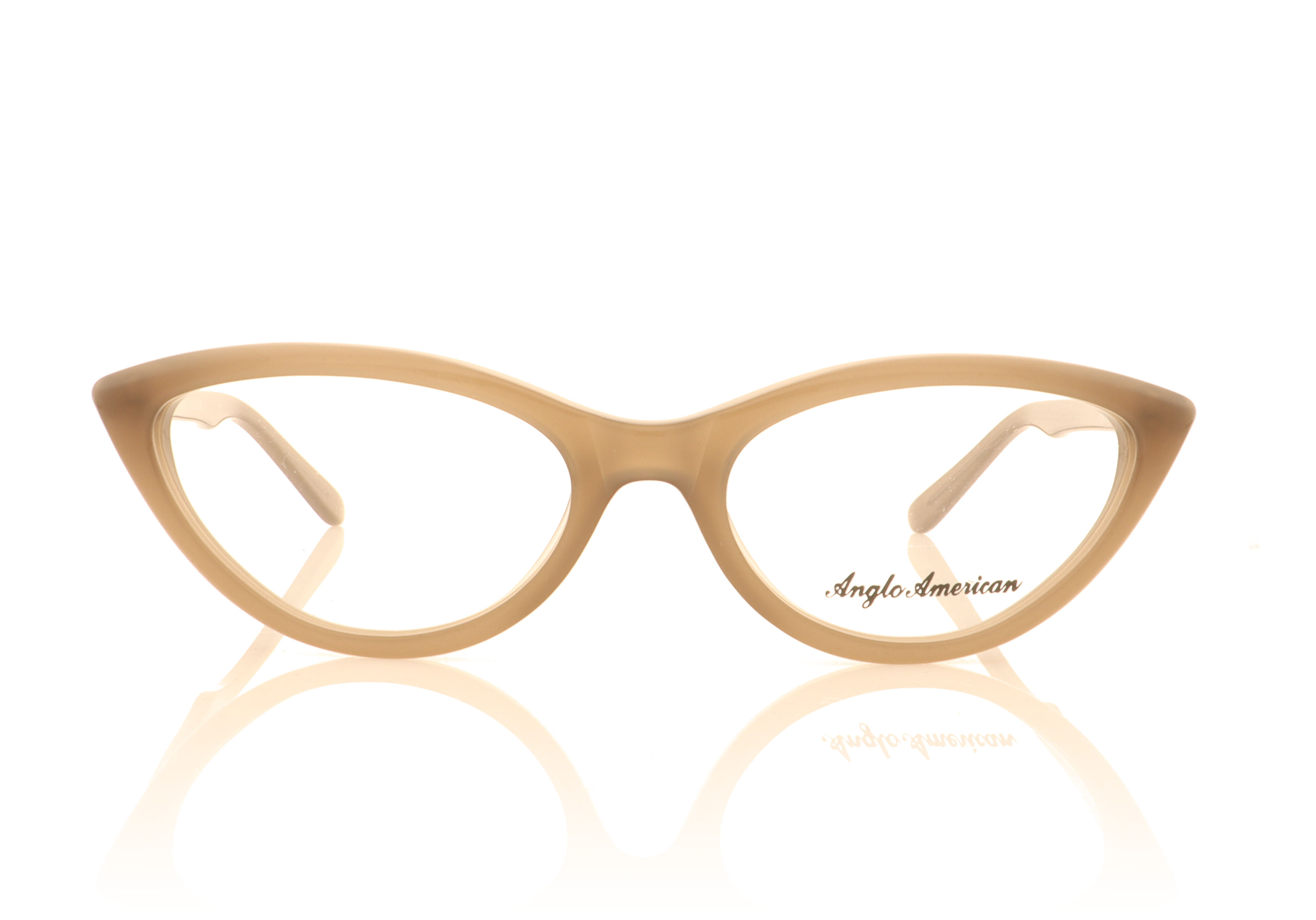 Anglo American Optical Fontana Brown OP24 Glasses