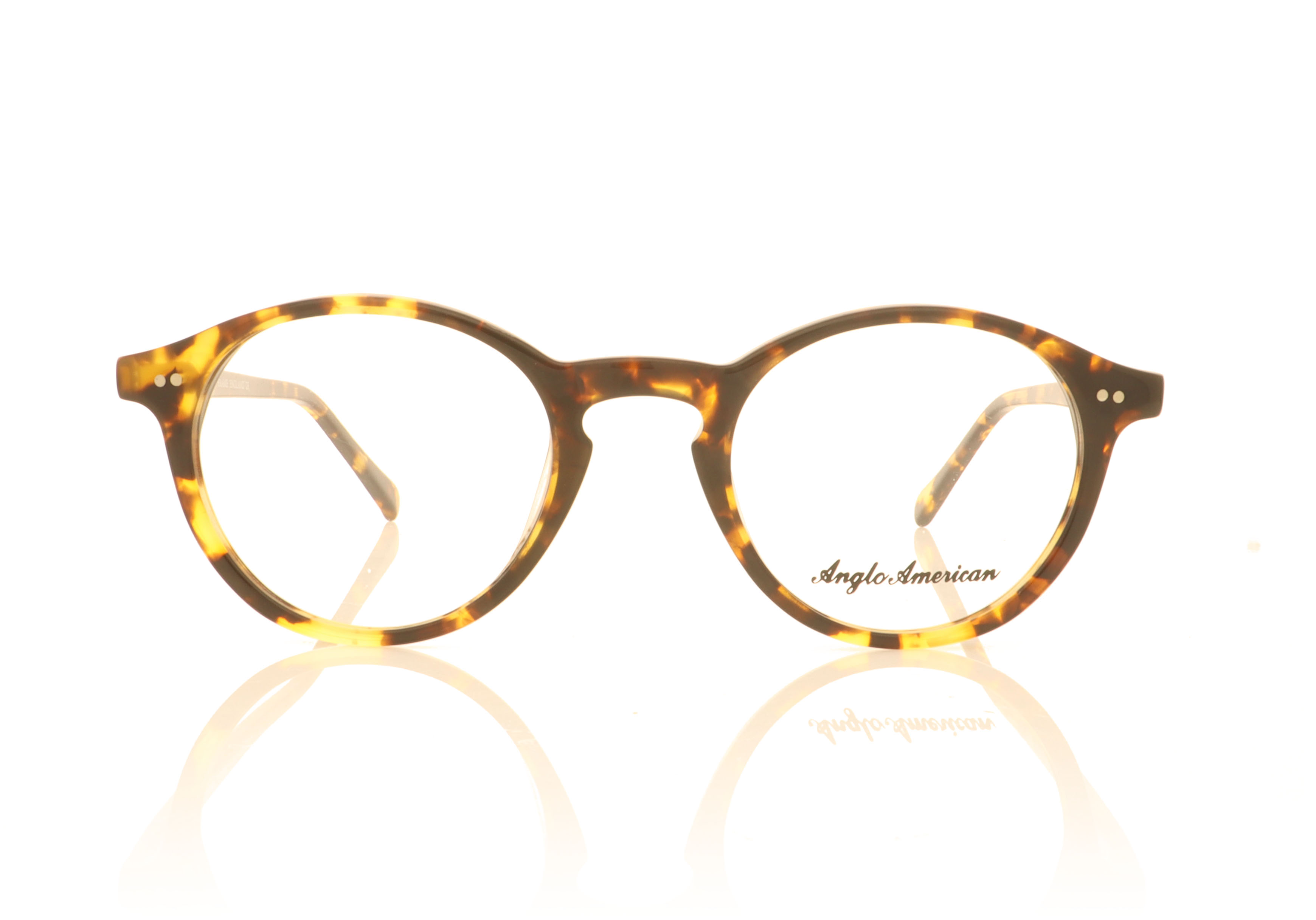 Anglo American Optical Model 406 MOD406 Tortoise TOSH Glasses