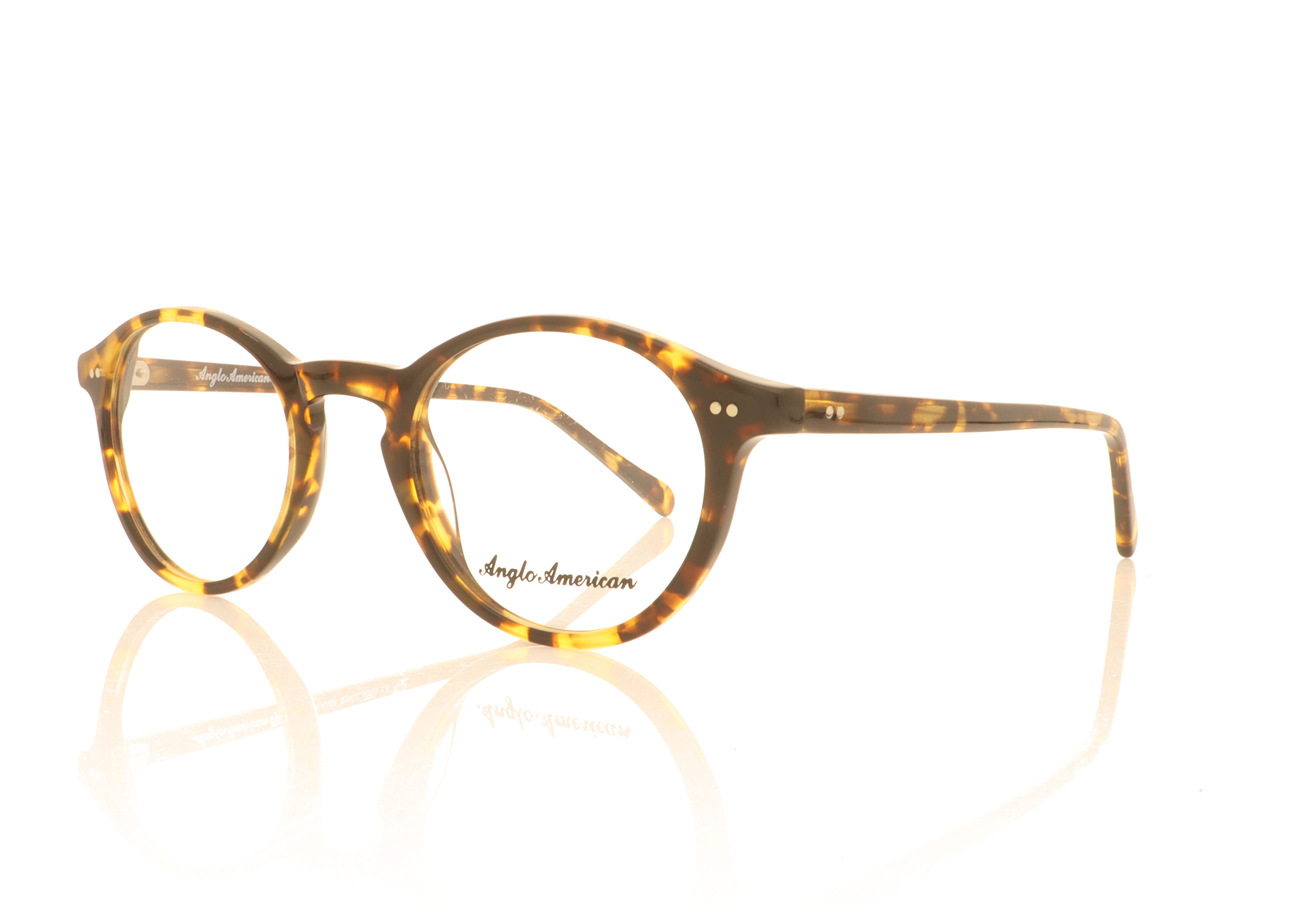 Anglo American Optical Model 406 MOD406 Tortoise TOSH Glasses