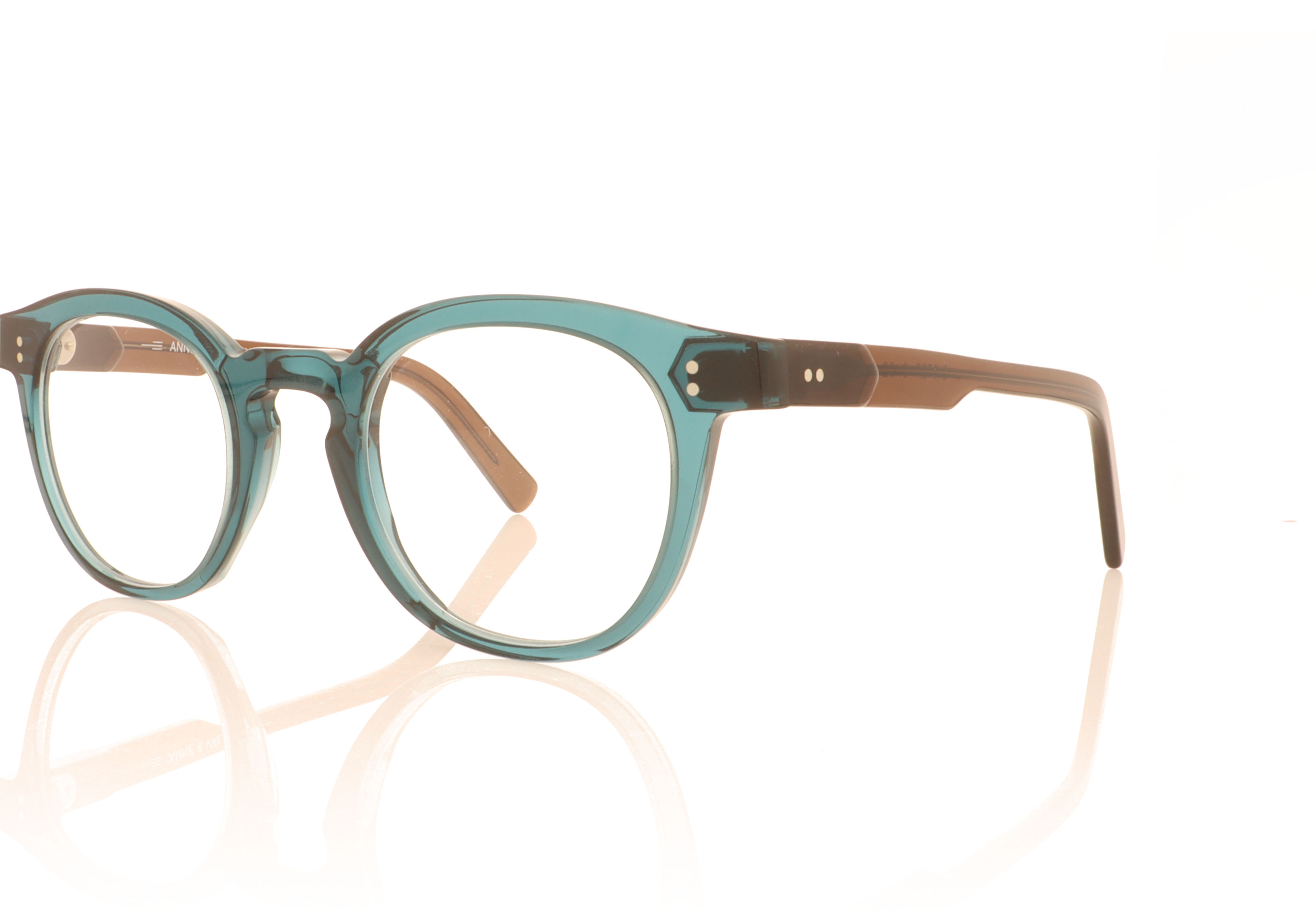 Anne & Valentin Dister Green 8A02 Glasses