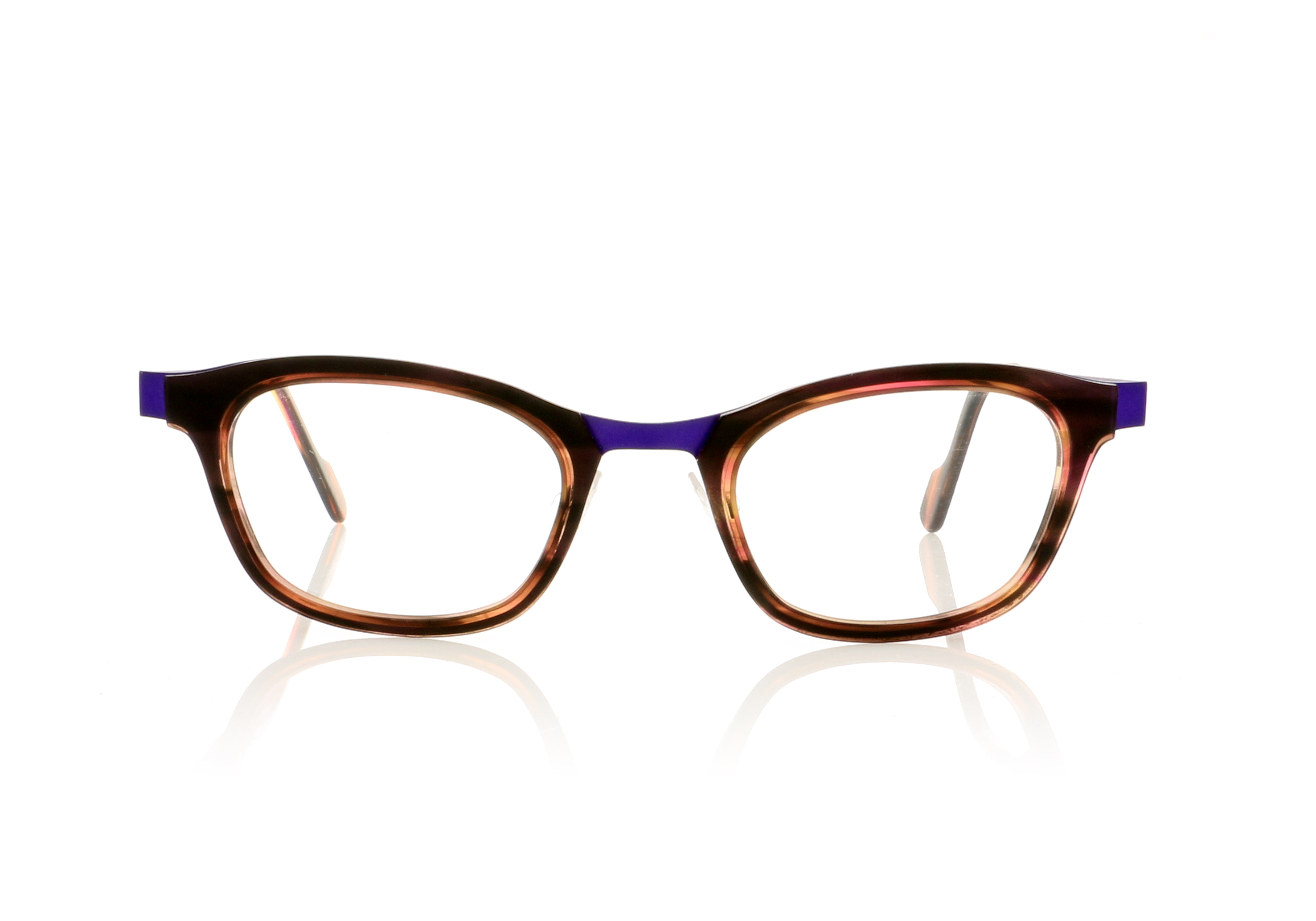 Anne & Valentin Flora Purple/Tortoise U220 Glasses