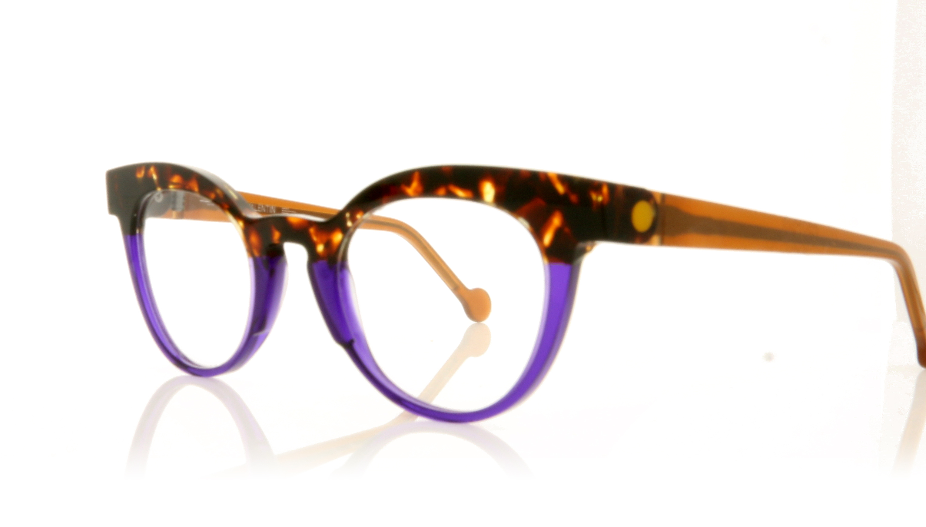 Anne & Valentin Pretty Tort Purple 8A22 Glasses