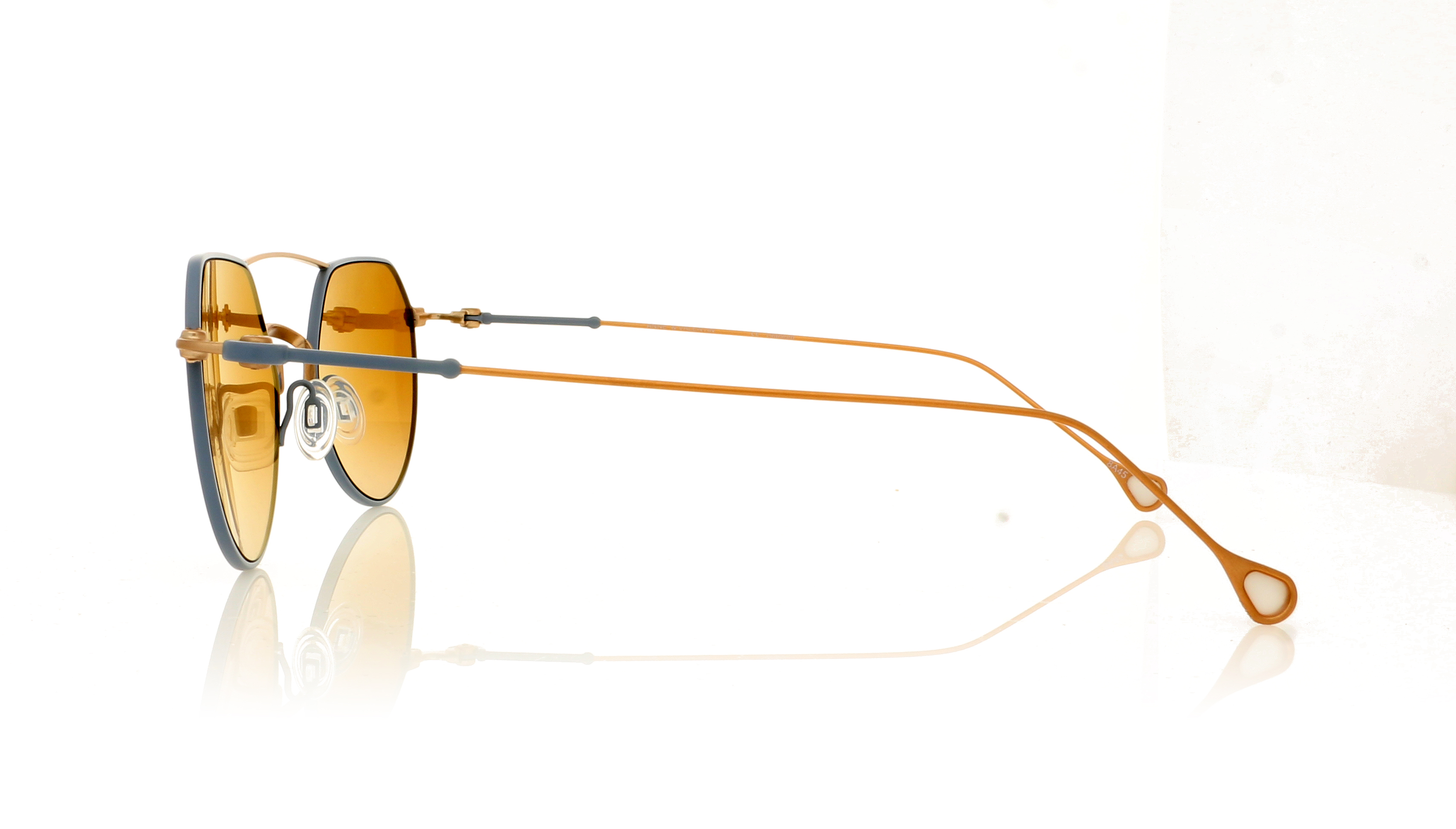 Anne & Valentin Santiago Blue/Rose Gold 8A45 Sunglasses