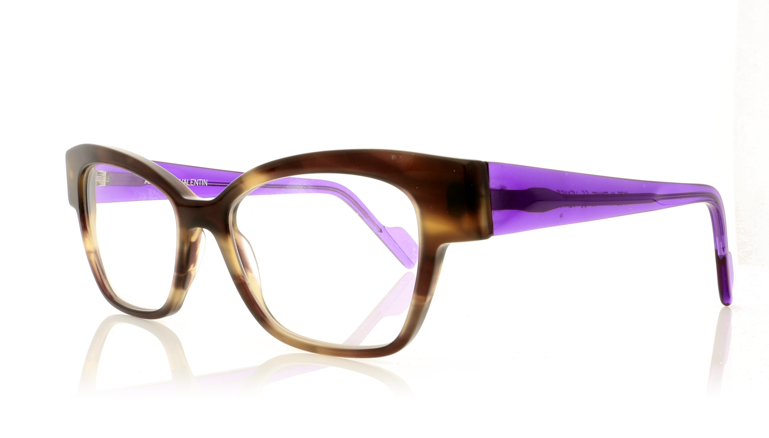 Anne & Valentin Venise Tortoise/Purple 1524 Glasses