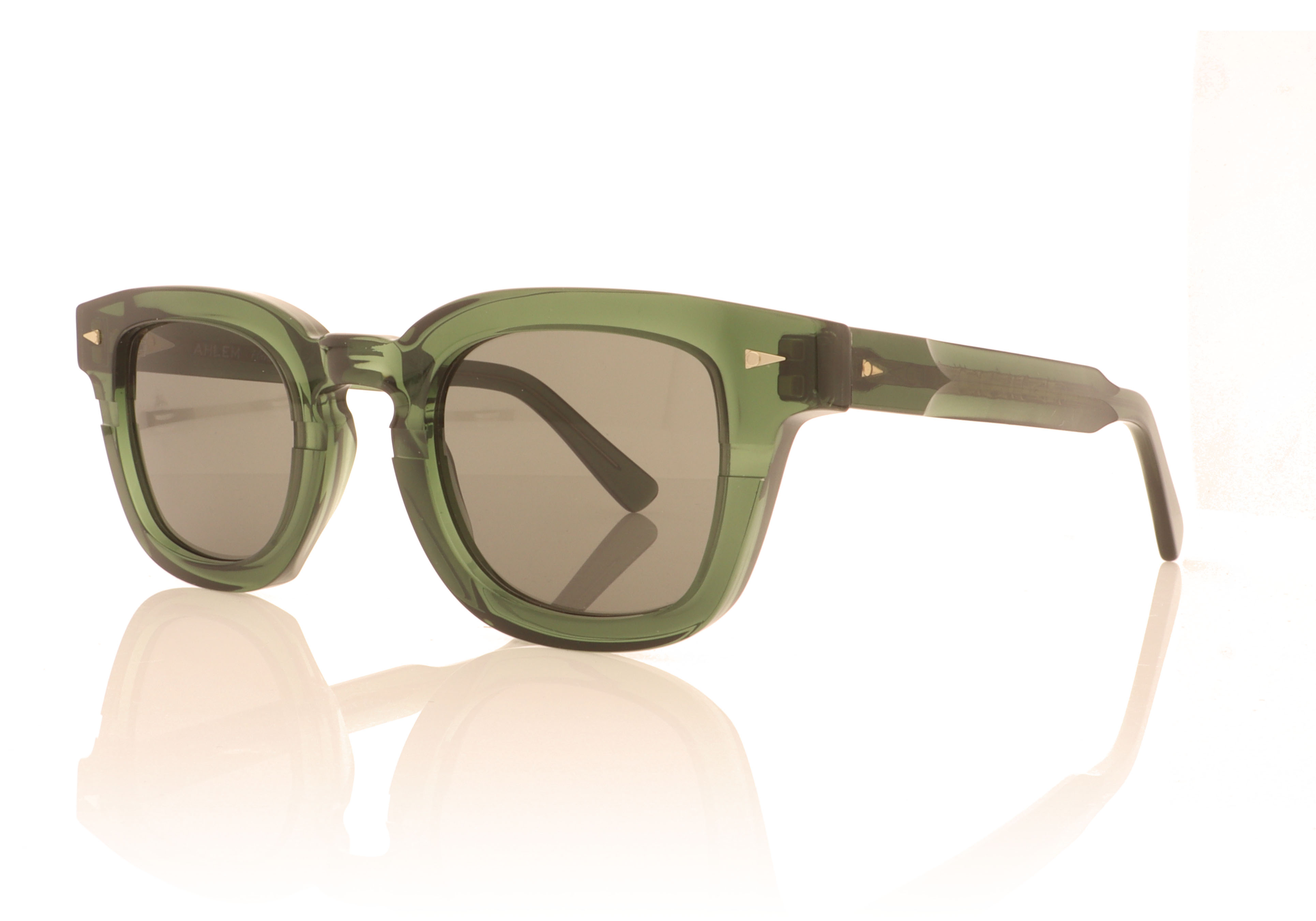Ahlem Champ de Mars Dark Green DG Sunglasses
