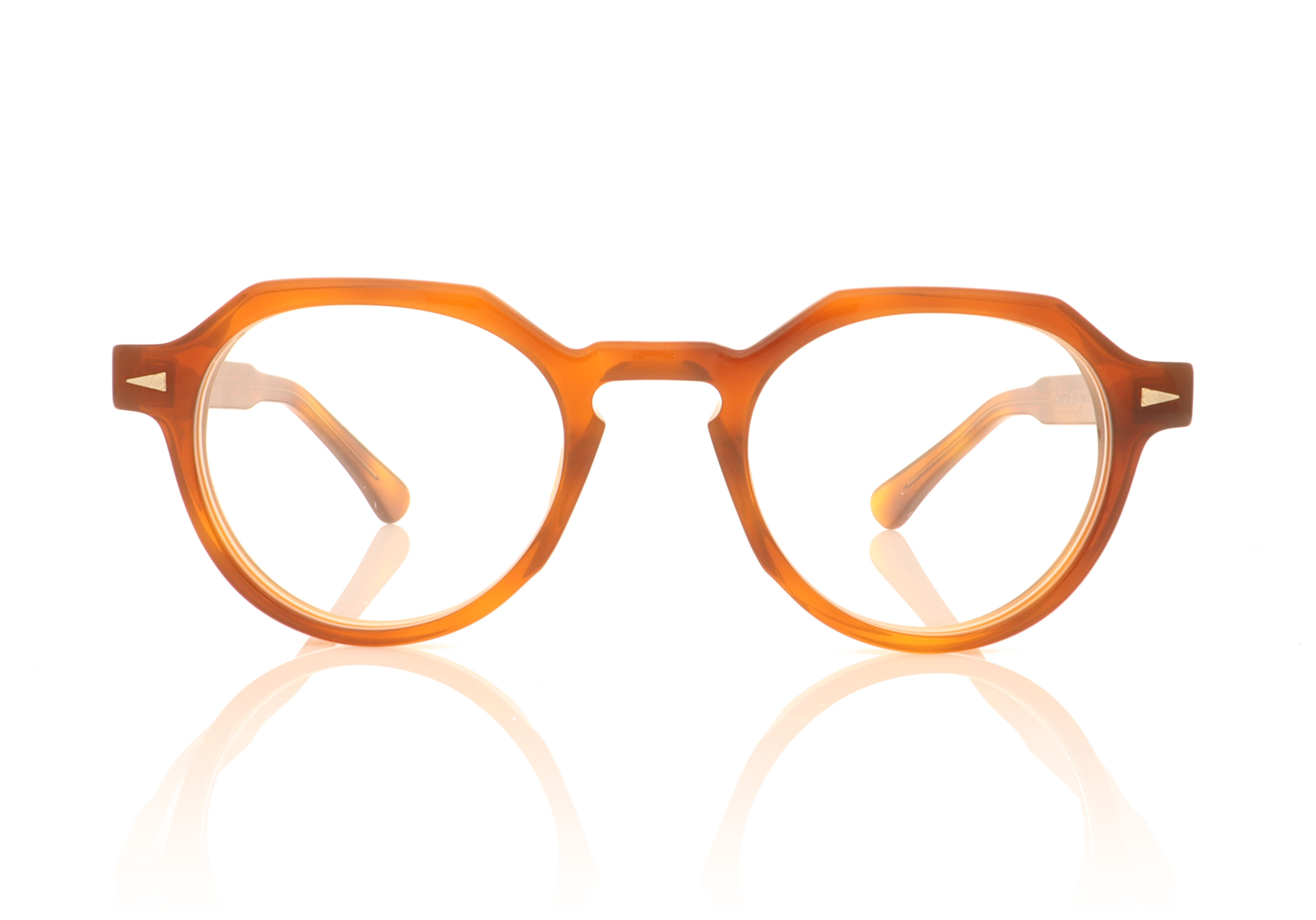Ahlem Rue Bosquet Orange Turtle OT Glasses