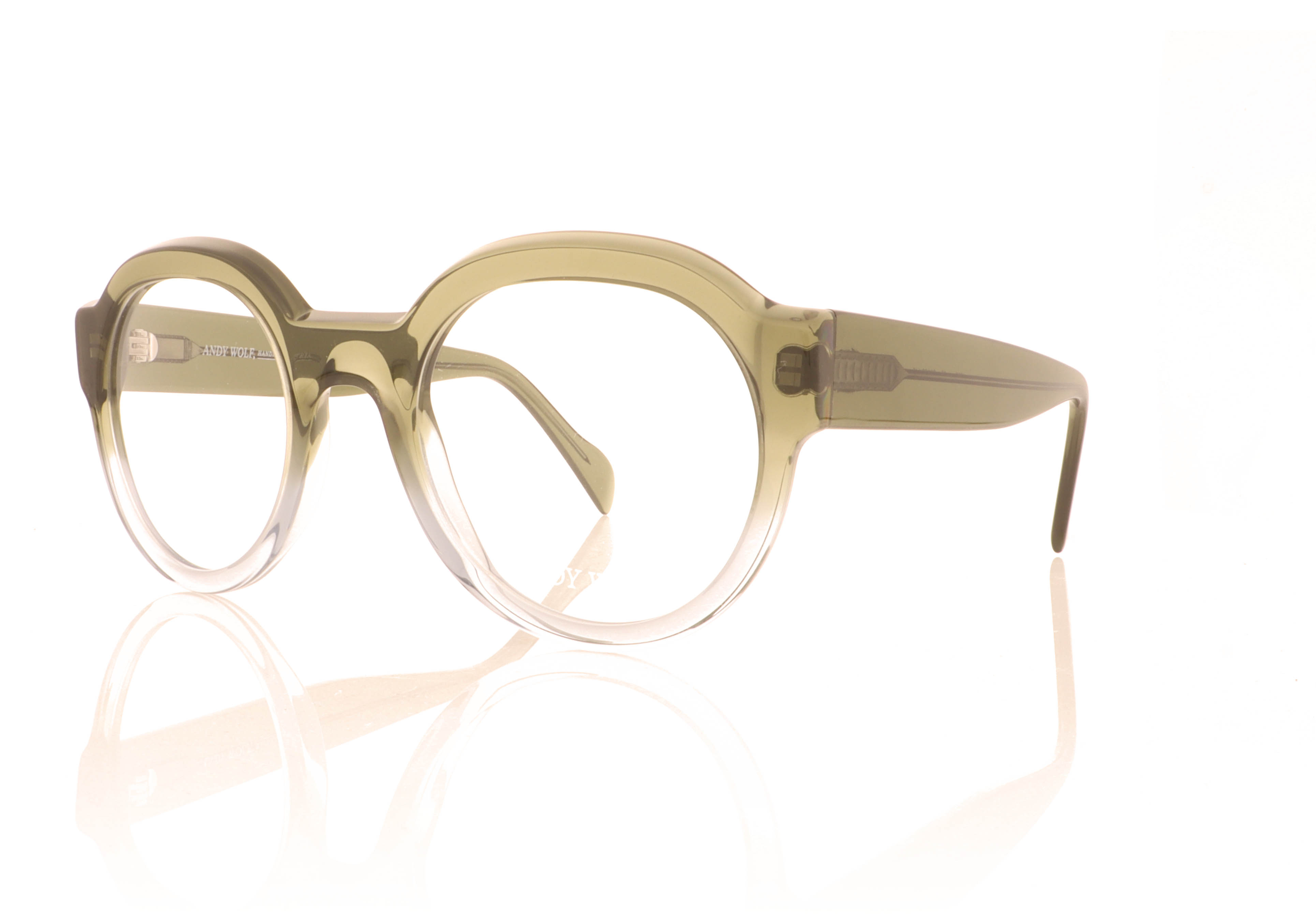 Andy Wolf AW4596 4596 Green Smoke 5 Glasses